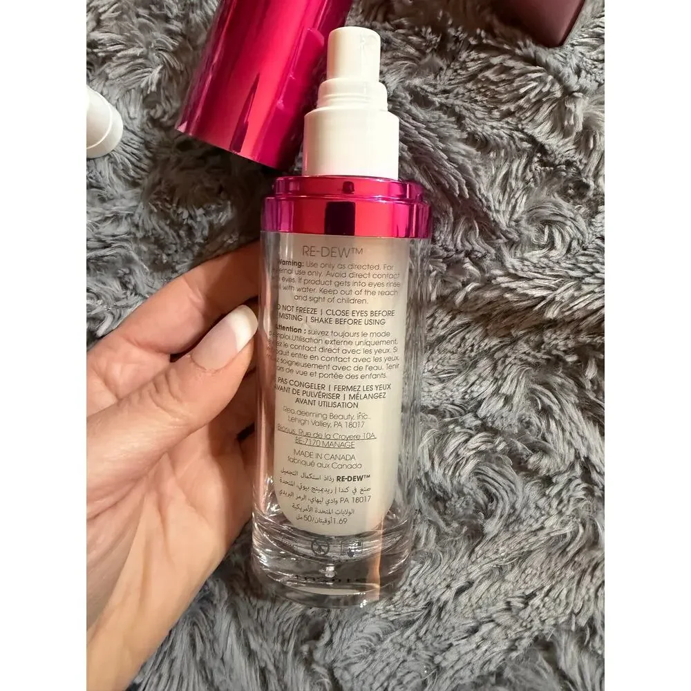 Beautyblender RE-DEW Set & Refresh Spray 1.69 fl oz / 50 mL BNIB MSRP $32